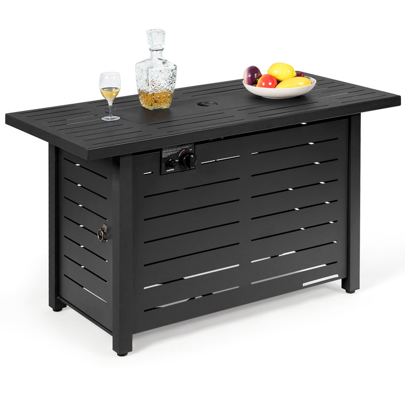 Chauffe-terrasse d'extérieur au propane 60 000 BTU avec porte et table Latitude Run®