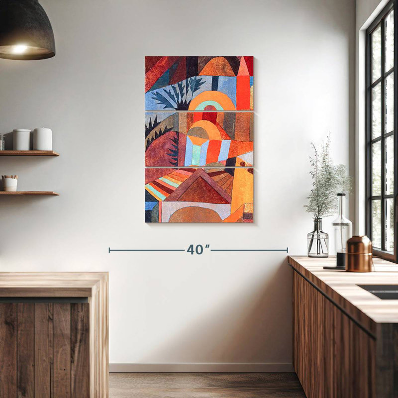 Avery Temple Gardens, 38" H x 24" W