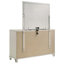 Commode 6 tiroirs avec miroir Manzoor