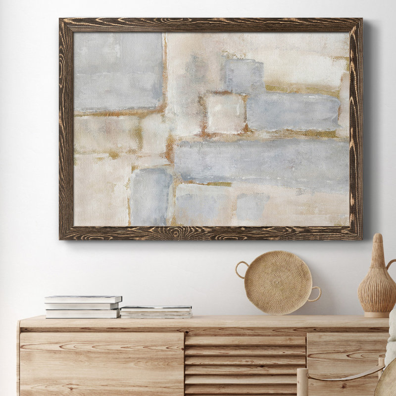 Terra² II - reproduction d'art sur toile, H 31,5 po x l 23,5 po x P 1,5 po, Noyer