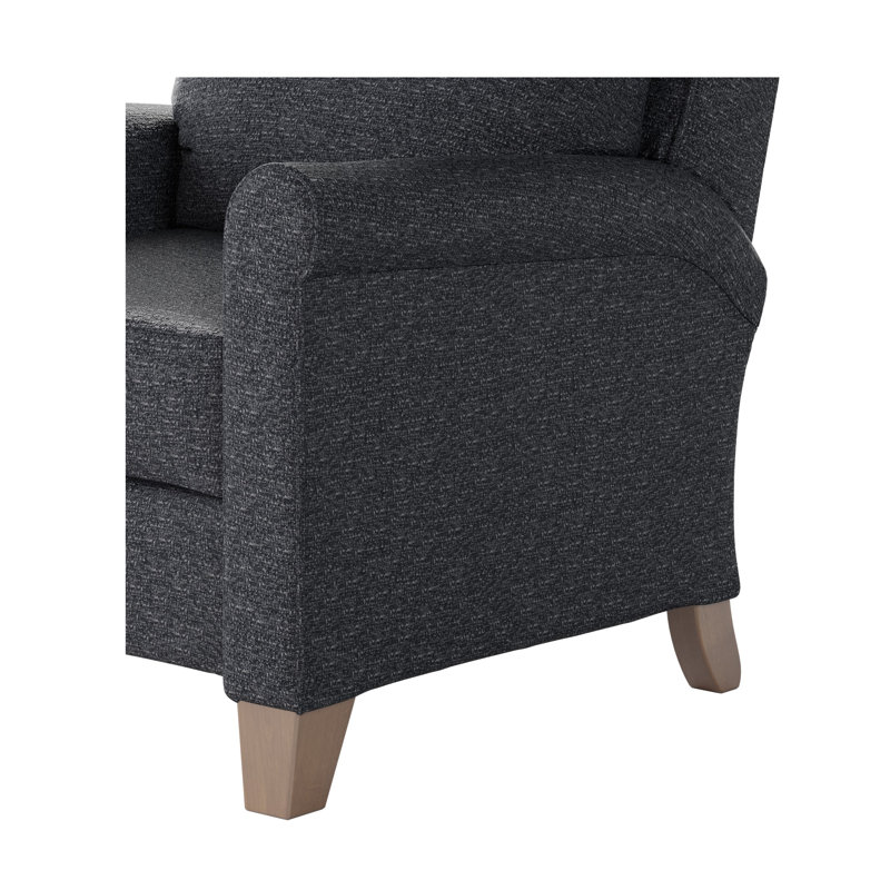 Pep Talk 2-Way Hi-Leg Recliner, Blue Polyester