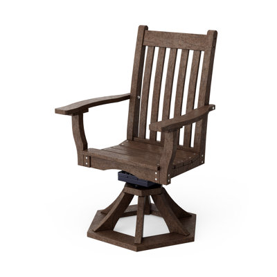 Chaise berçante pivotante avec accoudoirs Classic