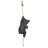 Bear Cubs Swinging Bocephus Garden Statue