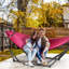 Support pour hamac réglable Tranquillo, support pour hamac double capacité de 600 lb pour 2 personnes, support pliable et silencieux pour la vie active, sac de transport inclus, rouge-1620018199-1676791688