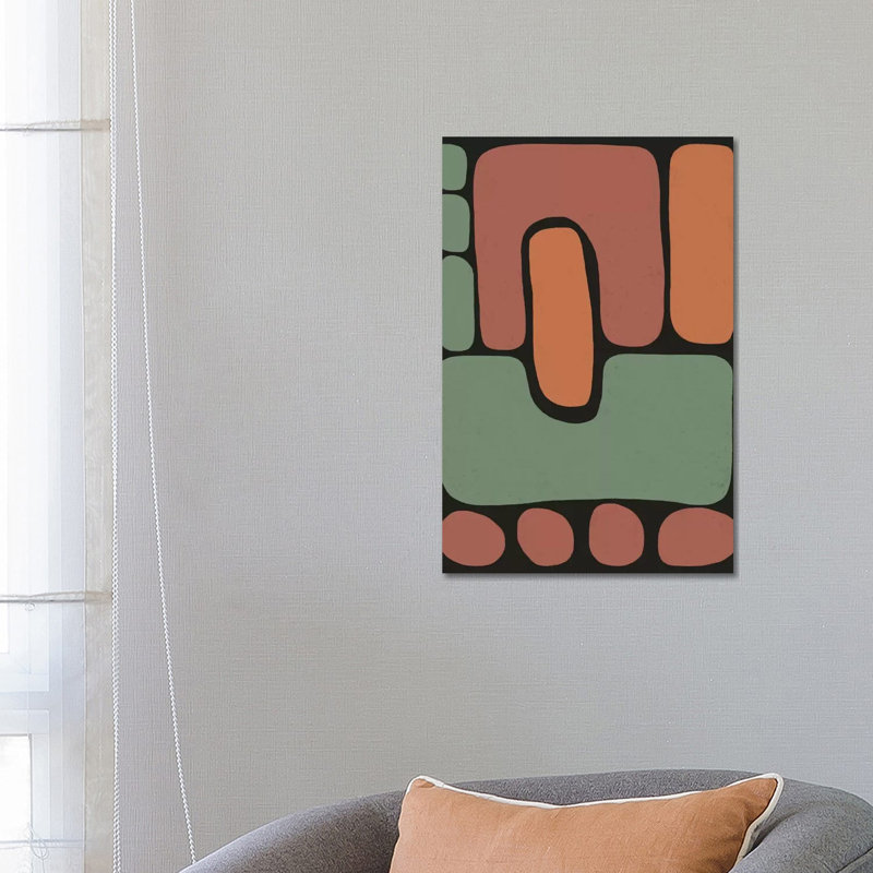 Shape Study IV by Alisa Galitsyna - Wrapped Canvas Gallery-Wrapped Canvas Giclée, 66.04 cm H x 45.72 cm W x 1.91 cm D