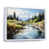 Cadre flottant blanc