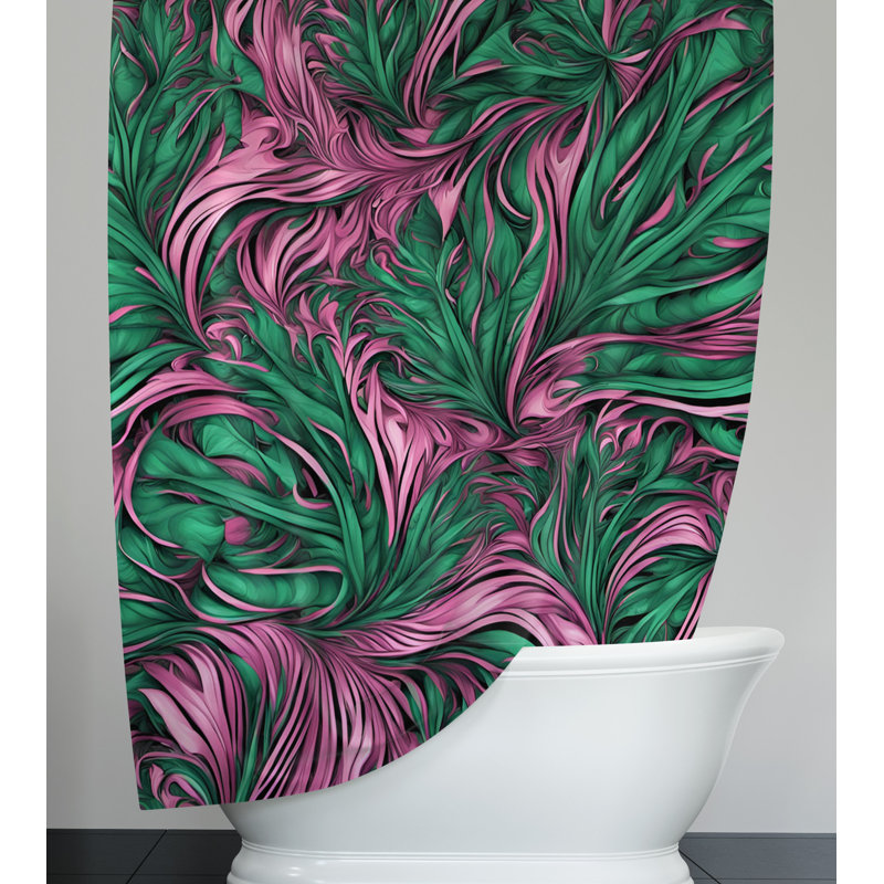 Rideau de douche Elaenor, H 72 po x l 70 po