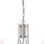 Pamelia 5 - Light Candle Style Chandelier-1703490629