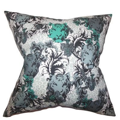 Eavan Floral Cotton Throw Pillow