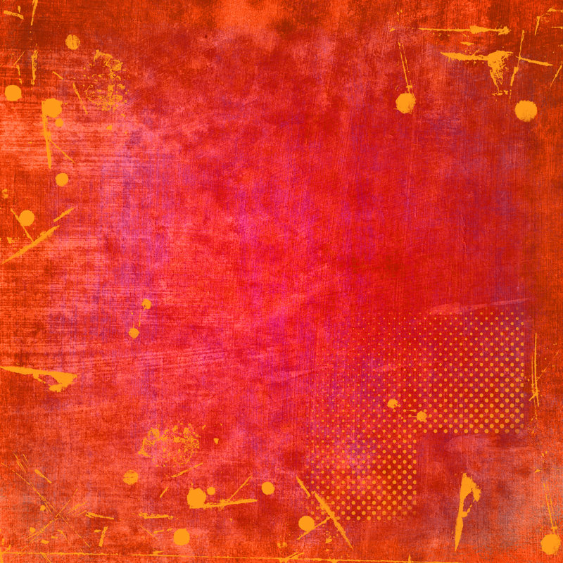 Abstract Red Background - Wrapped Canvas Print, 30cm H x 30cm W