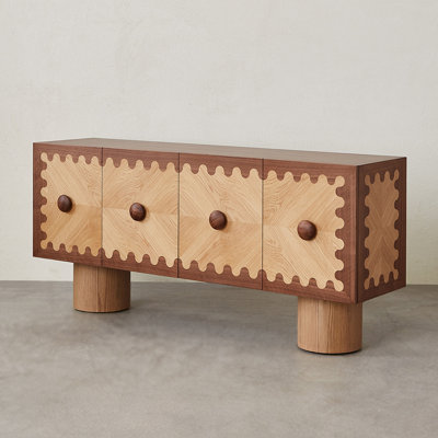 Chinese-style retro minimalist high-end sideboard