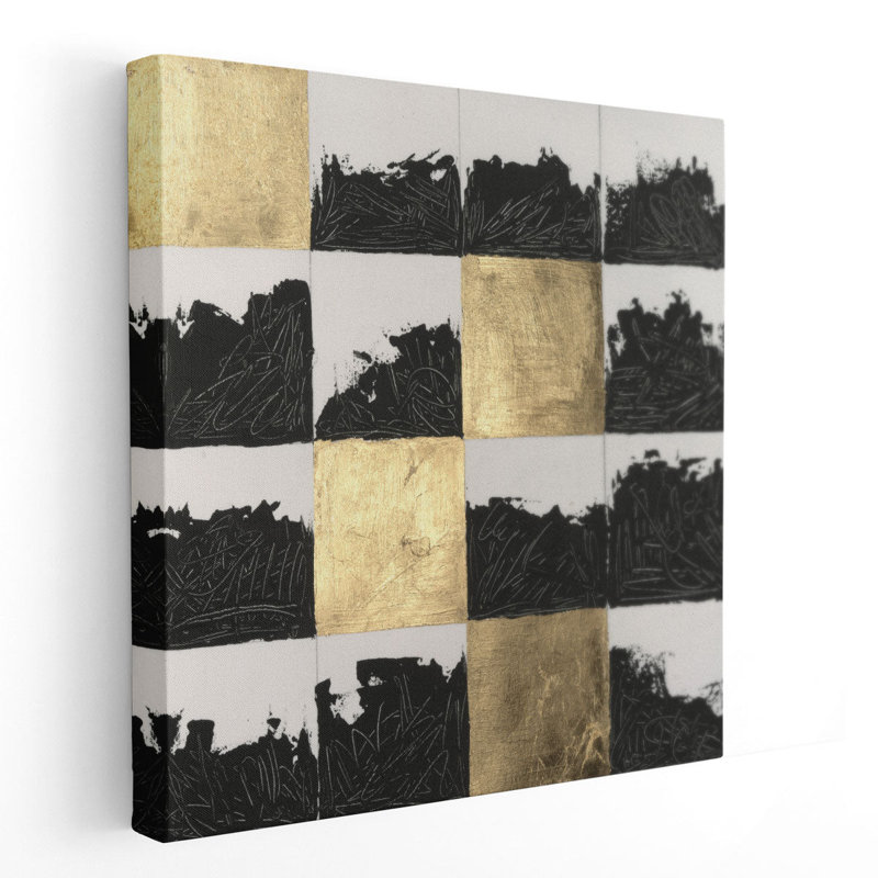 «Polarized Squares II», reproduction d'art sur toile, H 40 po x l 40 po