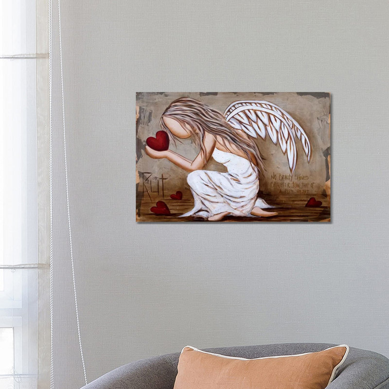 Beauty Shines Brighter - Painting Print on Canvas, Wrapped Canvas, 66.04 cm H x 45.72 cm W x 1.91 cm D