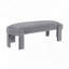 Banc rembourré en velours-805909802