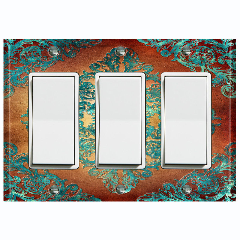 3-Gang Toggle Light Switch Wall Plate