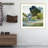 " Bean Fileds Tall Trees " by Jacqueline Ellens Painting Print-856817133-856817142