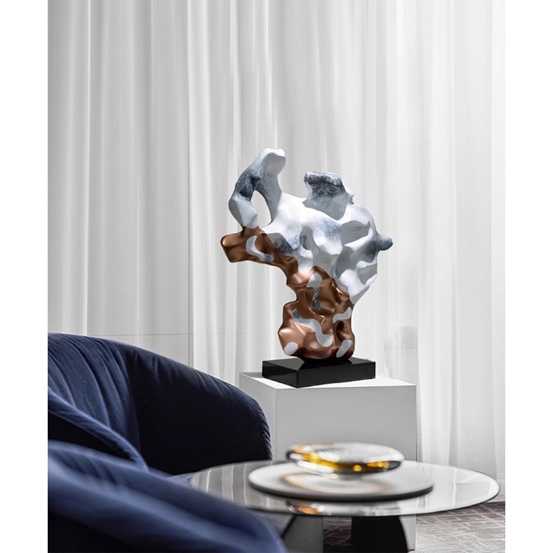 Modern Creative Shaped Fiberglass Sculpture
