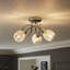 Donelson Glass Semi Flush Mount