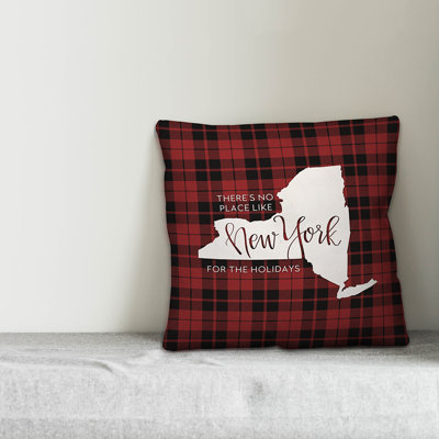 Plaid Throw Pillow