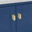 Meuble-lavabo autoportant avec structure en bois massif et double vasque