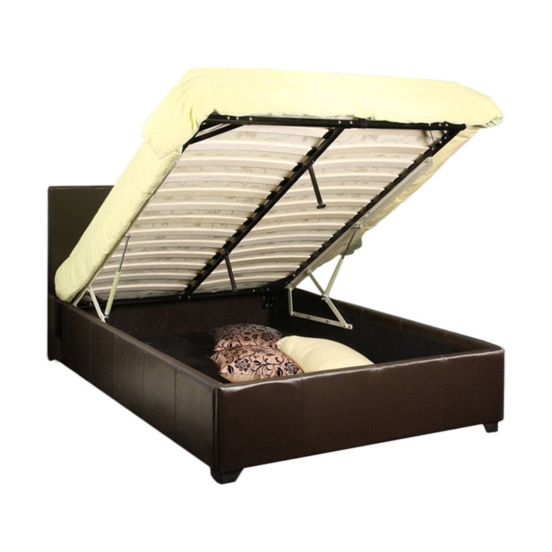 Upholstered Bed, Brown, Kingsize (5')