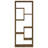 vidaXL Wall Shelf Wall-Mounted Display Storage Shelf Rack Engineered Wood-1983579290