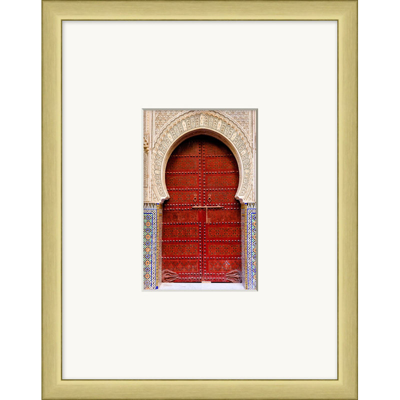 Doors Of Morocco " Doors Of Morocco 1 " by Lillian August