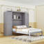 Lit escamotable avec armoire intégrée et tablettes de rangement-1035354545-1035354551