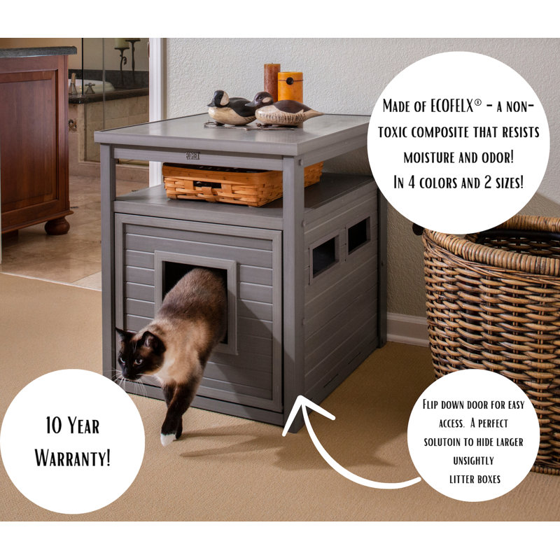 Table de bout ECOFLEX XL, Gris