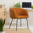 Damle 19.49'' H Upholstered Metal Armchair-570395715