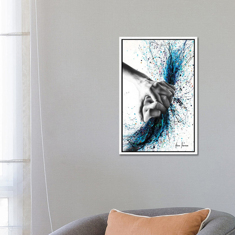 Never Let Go by Ashvin Harrison - Gallery-Wrapped Canvas Giclée on Canvas, 66.04 cm H x 45.72 cm W, White Framed