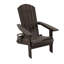 Chaise Adirondack pliante en plastique Tranquilo Depot-70080772