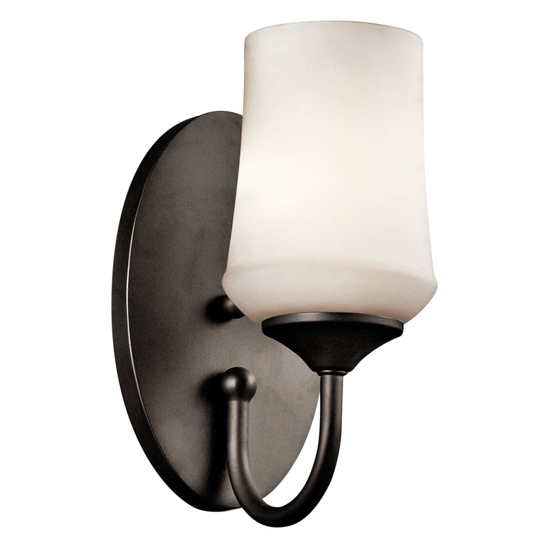 Armed Sconce, Olde Bronze