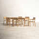 Morones Rectangular Reclaimed Teak 6 Person Indoor Outdoor Dining Set