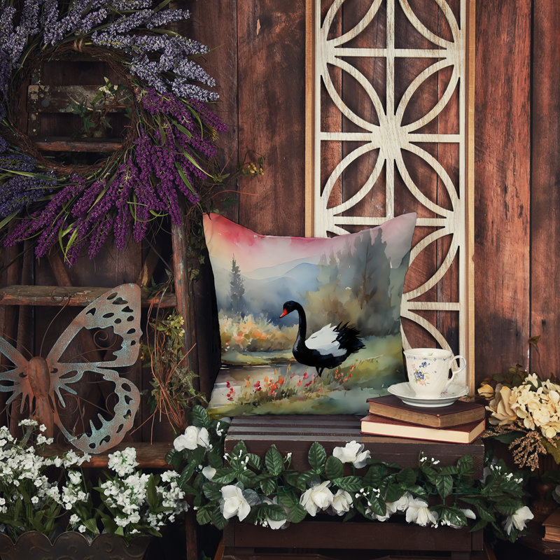 Outdoor Throw Pillow, 14" H x 14" W