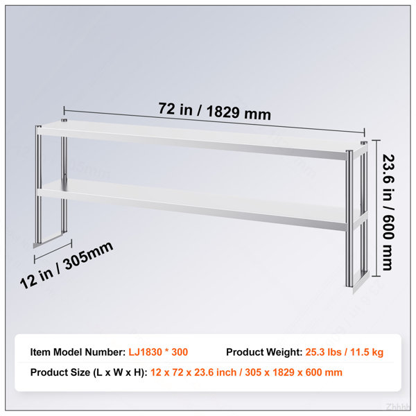 Dimensions du produit