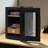 23L Freestanding Electronic Cigar Cooler Cabinet Single-Zone Wine Cooler, 150-Capacity Freestanding Humidor with Glass Door & Digital Display