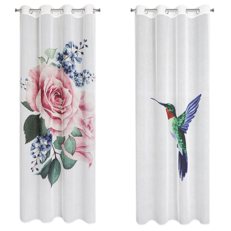 Cattina Semi Sheer Curtain Pair