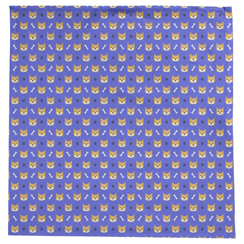 Nappe shiba shiba Avicia, Bleu