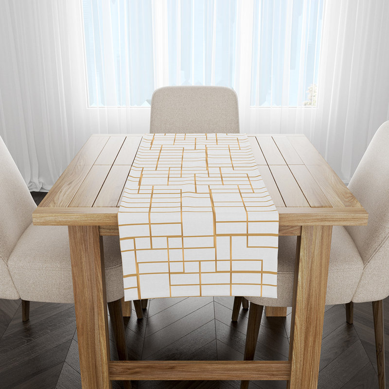 Chemin de table Pocklingt, Blanc