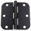 Charnières de porte à 12 broches amovibles H 3,5 po x l 3,5 po