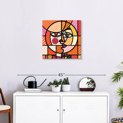 Leisha Cubist Sun Face