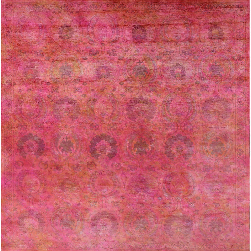 Panorama Oriental Indoor Rug, Square 7'