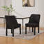 Chaise rembourrée en chenille, chaises d'appoint incurvées à dossier incurvé pour le salon-824078502-824078507