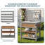 Garden Cabinet With Sink & Faucet