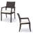 Outdoor Dining Armchair With Cushion