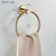 Wall Mounted Towel Ring With Installation Hardware