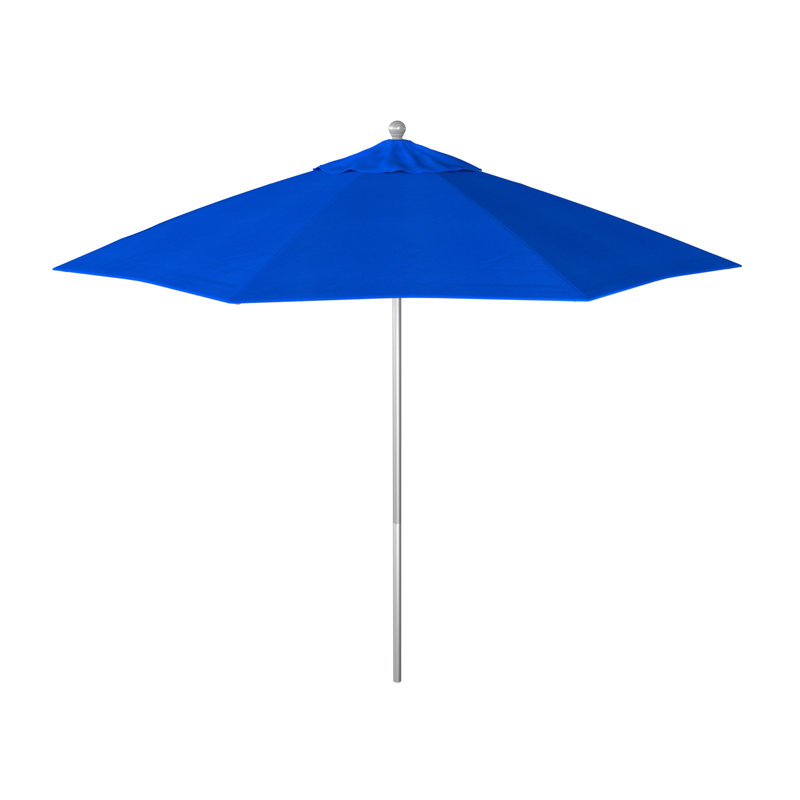 Parasol de marché 9 pi Yadira, Toile Sunbrella® bleu pacifique
