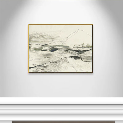 Green Sketches Print by PI Studio