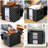 Large Storage Bags With Reinforced Handle,100 Liter Foldable Organizers For Comforters And Bedding,3 Pack-770342525